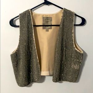Guess. Worn once. Sequence vest